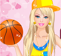 Barbie Basketbol Oynuyor