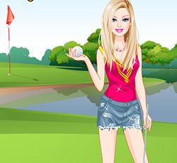 Barbie Golf Turnuvasında