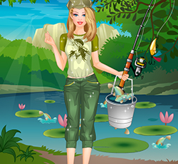Barbie Balık Tutmaya Gidiyor